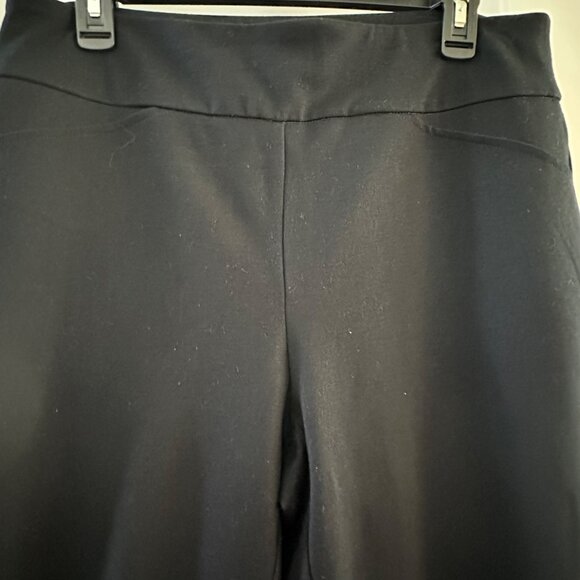 Charter Club Womens Cambridge Slim Black Pants Size 12 Rayon/Nylon/Spandex Blend - Picture 7 of 7